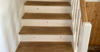Après rénovation escalier à Annecy